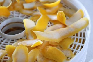 fresh lemon zest