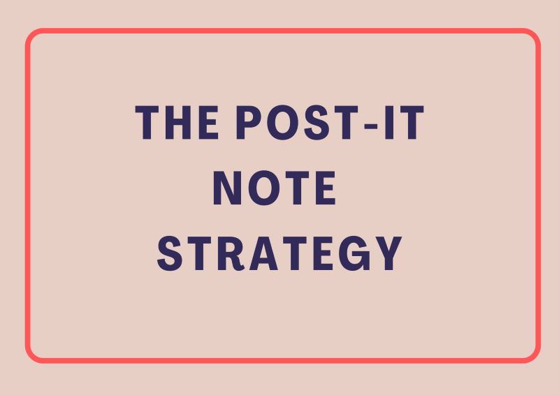 The Post-It Note Strategy, ADHD Strategies, ADHDifference