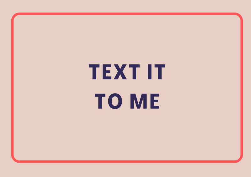 Text It To Me, ADHD Strategy, ADHDifference